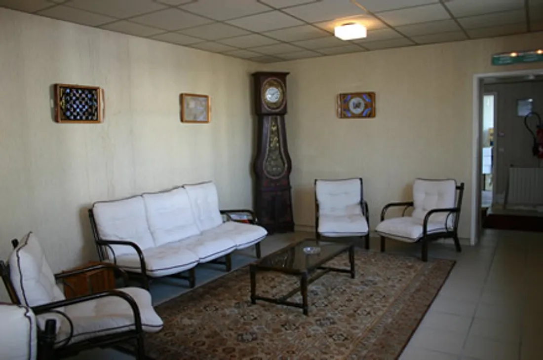 Le salon de l'hôtel